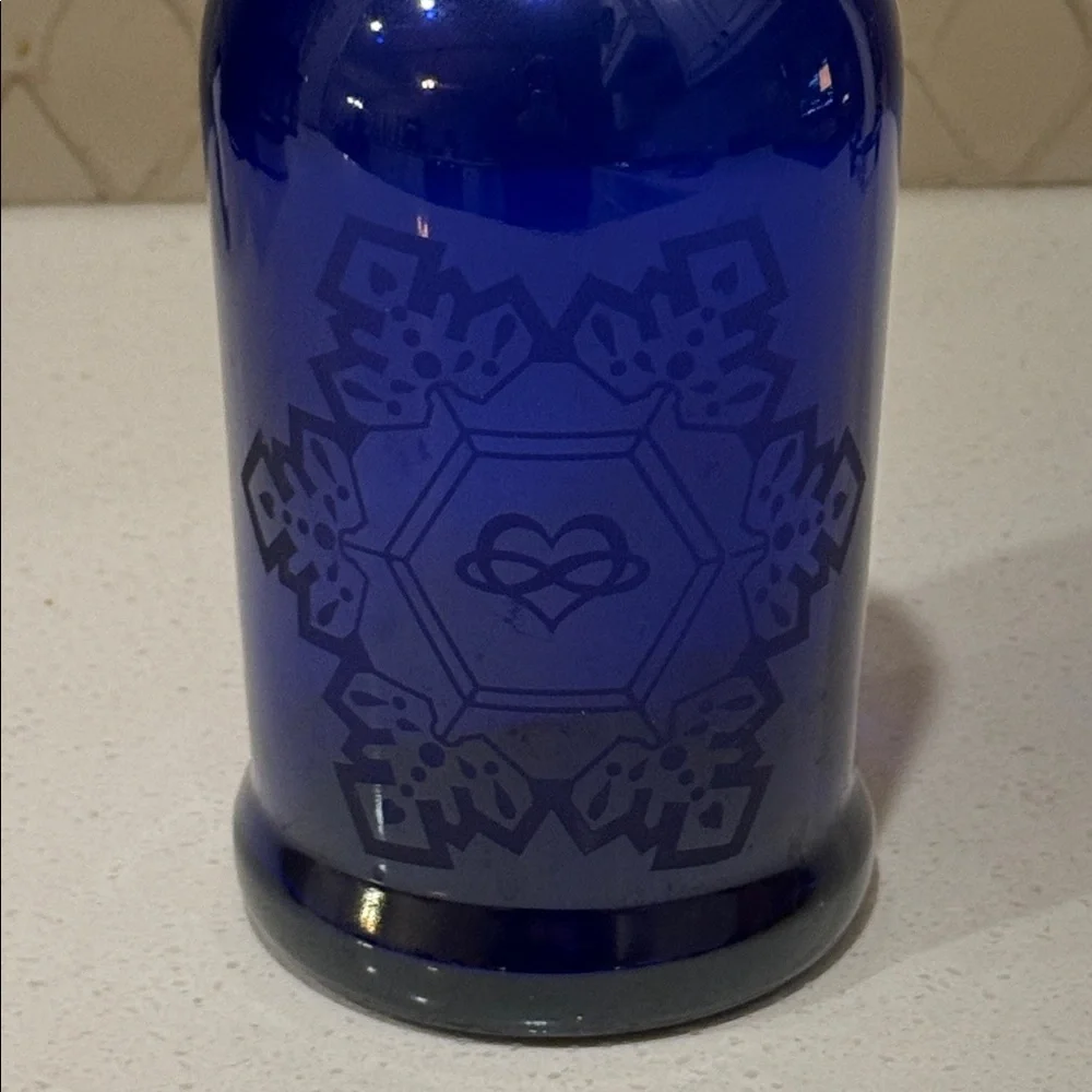 Royal Blue Swing Top Glass Bottle